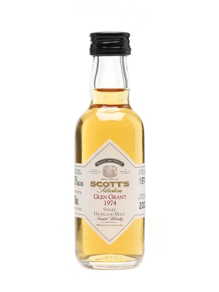 Glen Grant 1974 Bottled 2000 - Scott's Selection 5cl / 50.5%