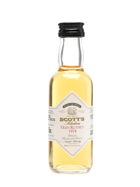 Glenrothes 1974 Bottled 2000 - Scott's Selection 5cl / 50.5%