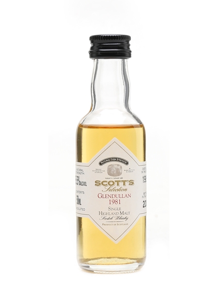 Glendullan 1981 Bottled 2000 - Scott's Selection 5cl / 55.5%