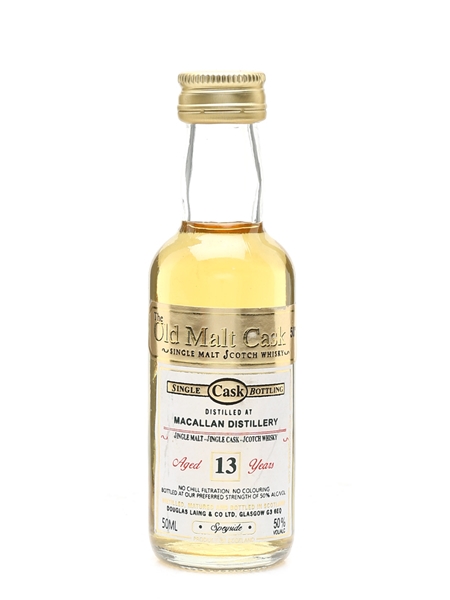 Macallan 13 Year Old Old Malt Cask - Douglas Laing 5cl / 50%