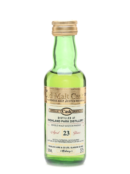 Highland Park 23 Year Old Old Malt Cask - Douglas Laing 5cl / 50%