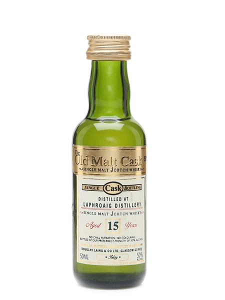 Laphroaig 15 Year Old Old Malt Cask - Douglas Laing 5cl / 50%