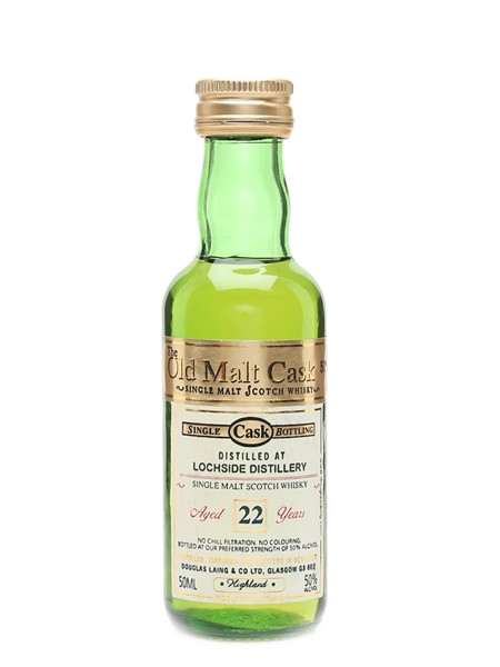 Lochside 22 Year Old Old Malt Cask - Douglas Laing 5cl / 50%