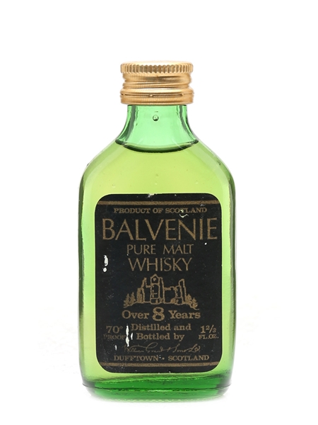 Balvenie 8 Year Old Bottled 1970s 5cl / 40%