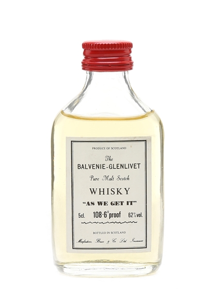 Balvenie-Glenlivet As We Get It 5cl / 62%