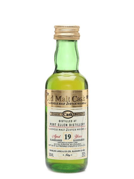 Port Ellen 19 Year Old Old Malt Cask - Douglas Laing 5cl / 50%