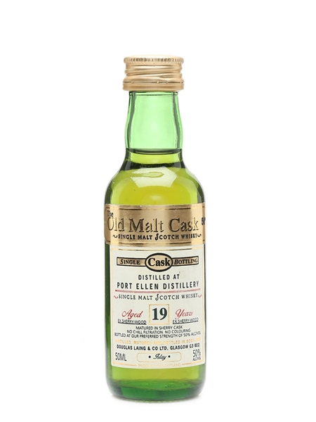 Port Ellen 19 Year Old Old Malt Cask - Douglas Laing 5cl / 50%