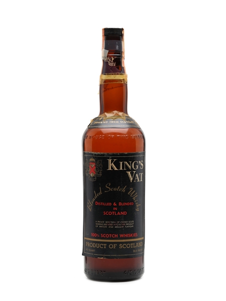 King's Vat Bottled 1940s 75cl