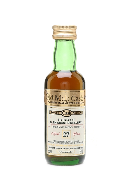 Glen Grant 27 Year Old Old Malt Cask - Douglas Laing 5cl / 50%