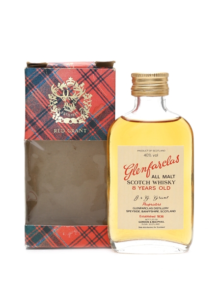 Glenfarclas 8 Year Old Bottled 1980s - Gordon McPhail 5cl / 40%