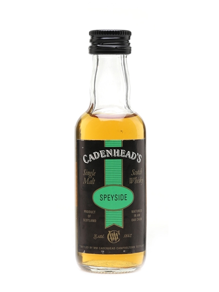 Glenlivet 12 Year Old Cadenhead's 5cl / 60.5%