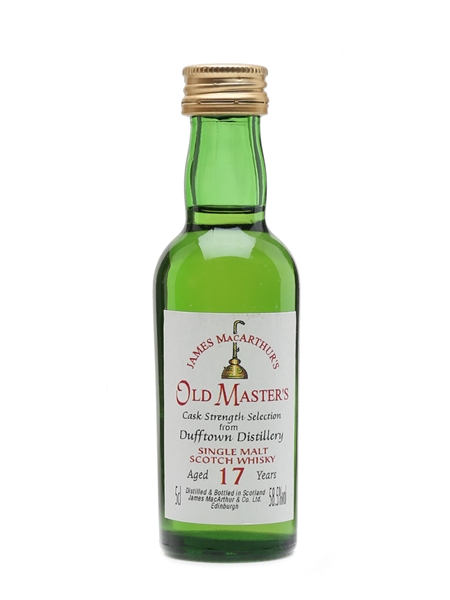 Dufftown 17 Year Old James MacArthur's Old Master's 5cl / 58.5%