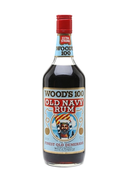 Wood's 100 Old Navy Rum Bottled 1970s-1980s 75cl / 57%