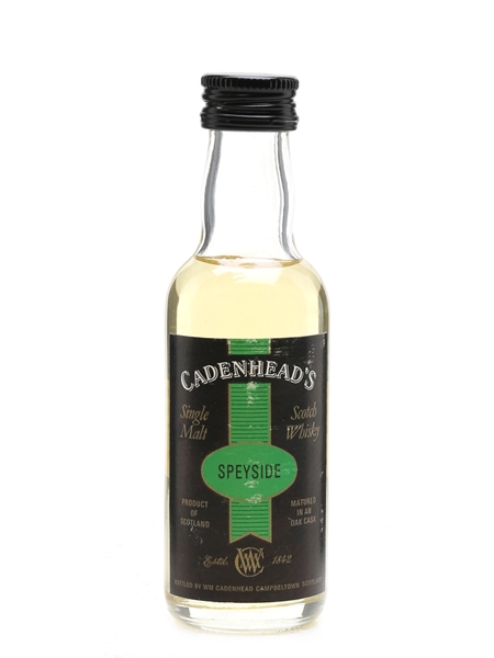 Glenburgie Glenlivet 18 Year Old Cadenhead's 5cl / 59.1%