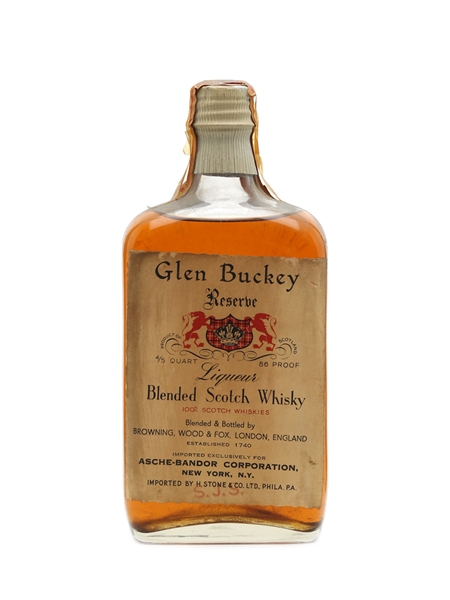 Glen Buckey Reserve Bottled 1940s 75cl