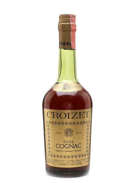 Croizet Fine Cognac Bottled 1960s-1970s 75cl / 40%