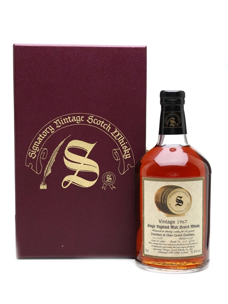 Glen Grant 1967 30 Year Old Bottled 1997 - Signatory Vintage 70cl / 51.8%