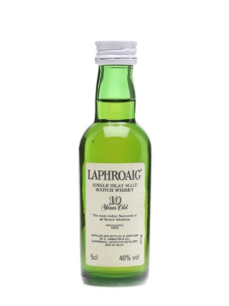 Laphroaig 10 Year Old Bottled 1990s - Pre Royal Warrant 5cl / 40%