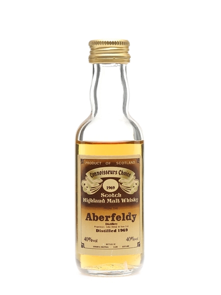 Aberfeldy 1969 Bottled 1980s - Gordon & MacPhail 5cl / 40%