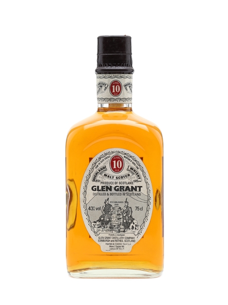 Glen Grant 10 Years Old Bottled 1980s 75cl