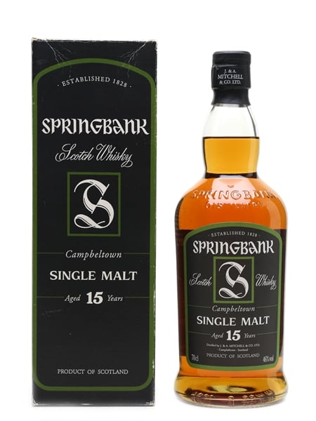 Springbank 15 Year Old  70cl / 46%