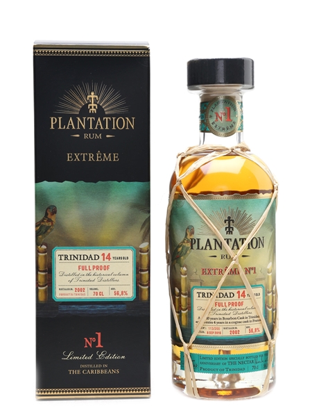 Plantation 2002 Trinidad Rum 14 Year Old - Extreme No1 70cl / 56.8%