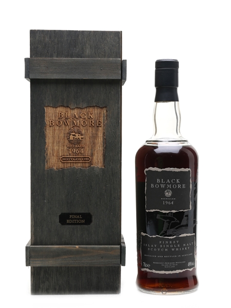 Bowmore 1964 Black Bowmore Final Edition Bottled 1995 - Suntory Australia 70cl / 49%