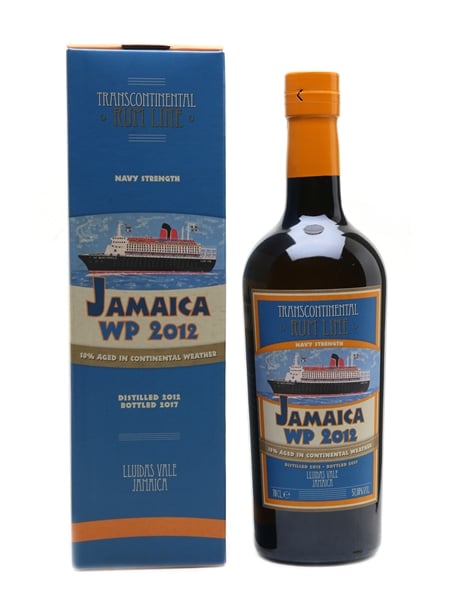 Jamaica WP 2012 Navy Strength Rum Bottled 2017 - Transcontinental Rum Line 70cl / 57.18%