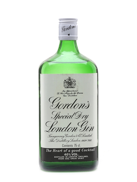 Gordon's Special Dry London Gin Bottled 1980s 75cl / 40%