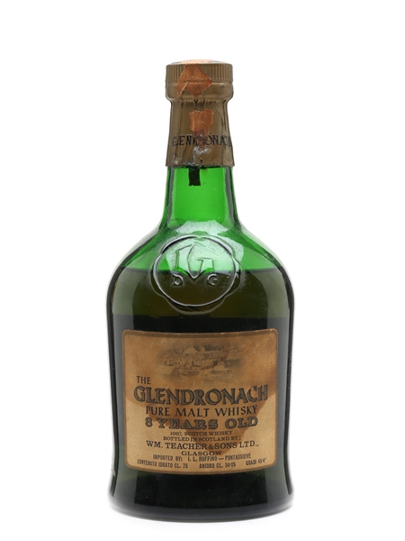 Glendronach 8 Year Old Bottled 1960s - Ruffino 75cl / 45.4%