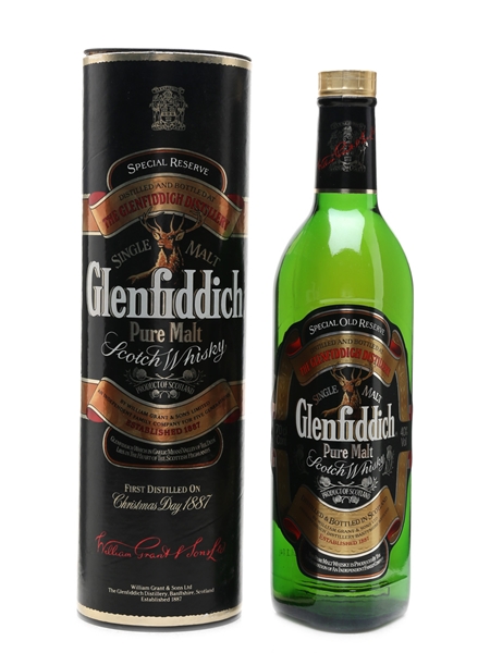 Glenfiddich Special Reserve Pure Malt Bottled 1990s 70cl / 40%