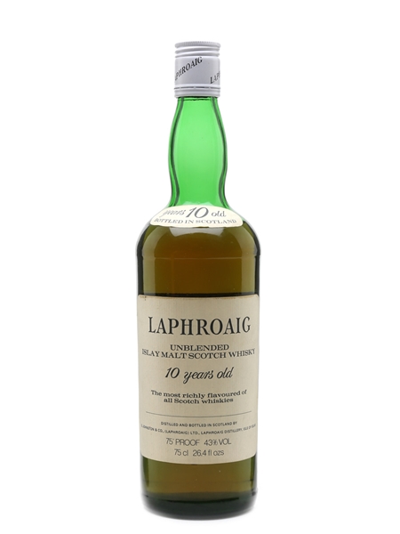 Laphroaig 10 Year Old Bottled 1970s-1980s 75cl / 43%