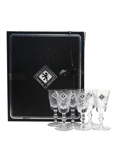 Edinburgh Crystal Sherry Glasses  