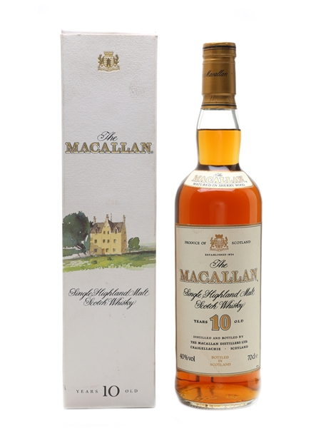 Macallan 10 Year Old Bottled 1990s 70cl / 40%