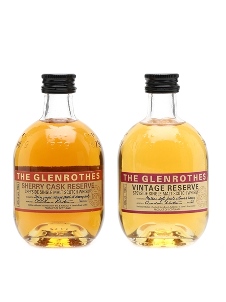 Glenrothes Sherry Cask & Vintage Reserve 2 x 10cl 