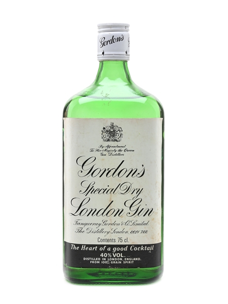 Gordon's Special Dry London Gin Bottled 1980s 75cl / 40%