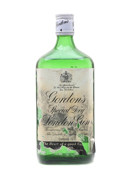 Gordon's Special Dry London Gin Bottled 1980s 75cl / 40%