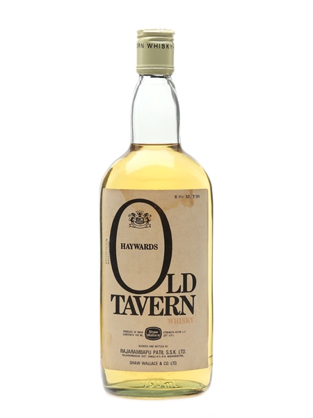 Old Tavern Whisky Bottled 1990s - Rajarambapu Patil - Shaw Wallace 75cl / 42.8%