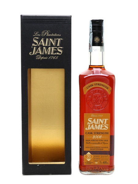 Saint James 2008 Cask Strength Bottled 2017 - Velier 70th Anniversary 70cl / 60.8%