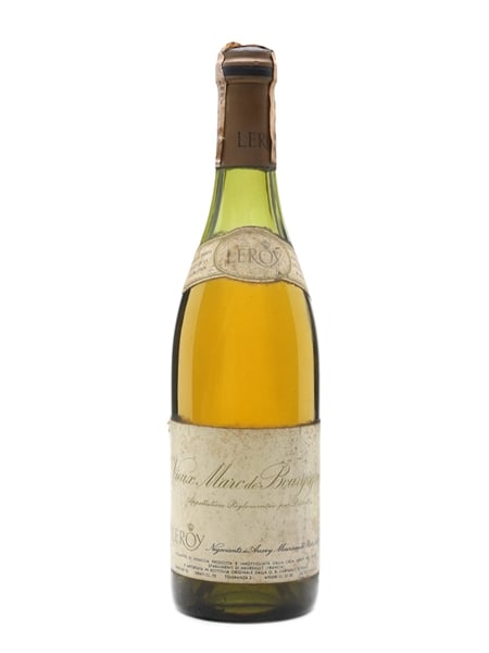 Leroy Vieux Marc De Bourgogne Bottled 1960s - Carpano 75cl / 42%