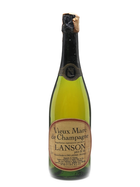 Lanson Vieux Marc De Champagne Bottled 1970s 75cl / 42%