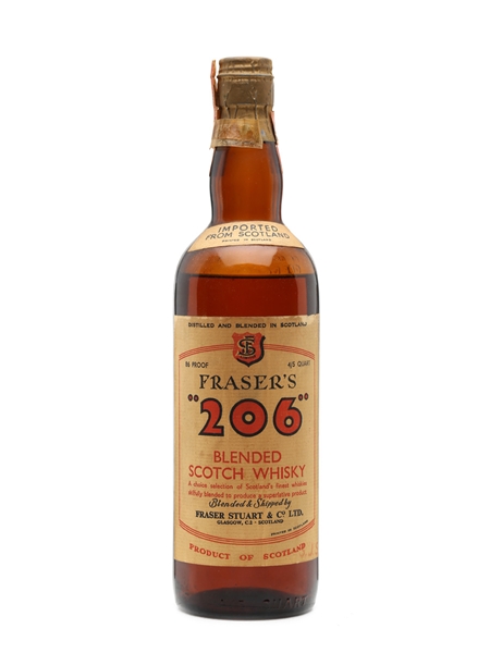 Fraser's 206 Bottled 1940s 75cl