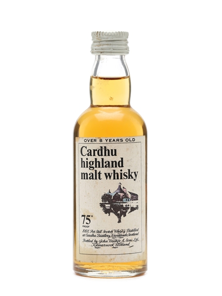 Cardhu 8 Years Old Bottled 1970s Miniature 