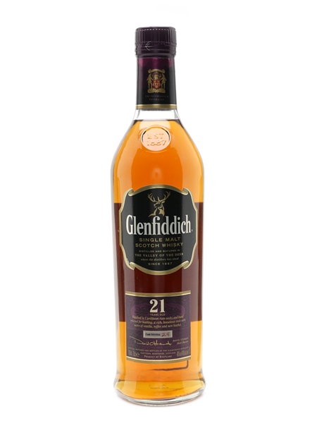 Glenfiddich 21 Year Old Caribbean Rum Finish 70cl / 40%