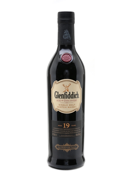 Glenfiddich 19 Year Old Age Of Discovery - Red Wine Cask Finish 70cl / 40%