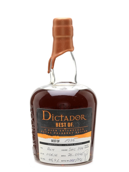 Dictador Best Of 1976 Sherry Cask 70cl / 46.4%