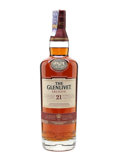 Glenlivet Archive 21 Year Old Batch Number 1107A 70cl / 43%