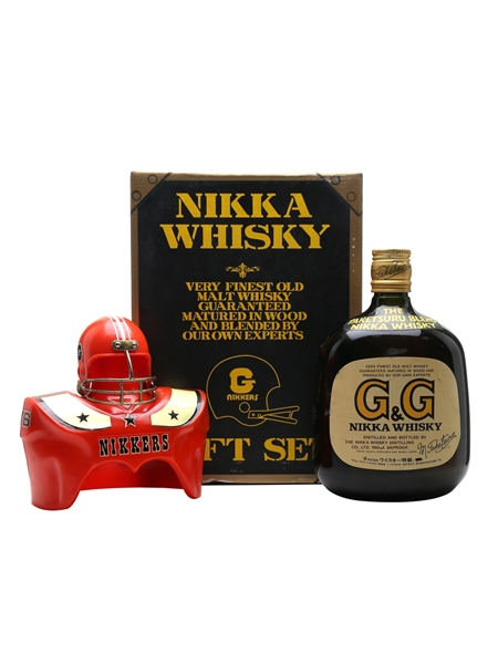 Nikka G&G The Taketsuru Blend Nikkers American Football Gift Set 76cl / 43%