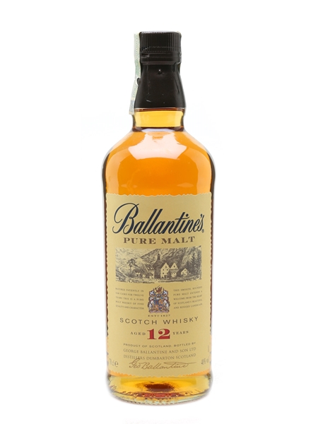 Ballantine's 12 Year Old Pure Malt Bottled 1990s 70cl / 40%