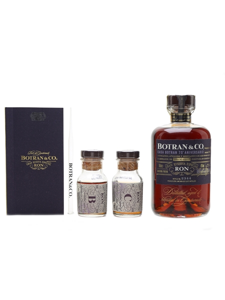 Botran Rum 75th Anniversary Set Ron Anejo 50cl & 2 x 5cl / 40%